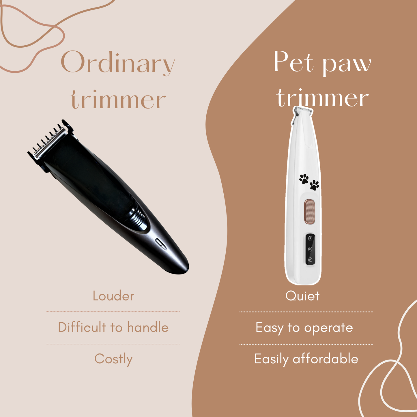 Pet paw trimmer 🐾✂️